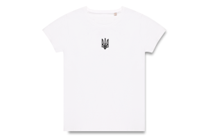 Футболка жіноча Sol's Pioneer Тризуб білий XXL