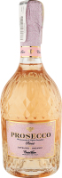 Вино ігристе Prosecco Органік рожеве екстрасухе 11,5% 0,75л Castel Mare