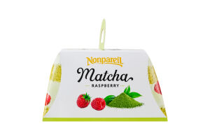 Торт Матча з малиною Nonpareil к/у 500г