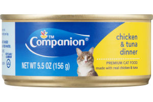 Companion Cat Food Chicken & Tuna Dinner