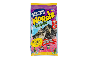 Чипсы-нори Краб Norris м/у 15г