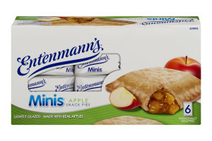 Entenmann's Minis Snack Pies Apple - 6 CT