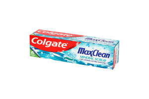 Паста зубная Tingling Mint MaxClean Mineral Scrub Colgate 75мл