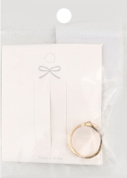 Каблучка Місяць та зорі жовтий метал