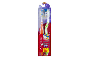 Colgate Wave ZigZag Toothbrush Value Pack Soft - 2 PK