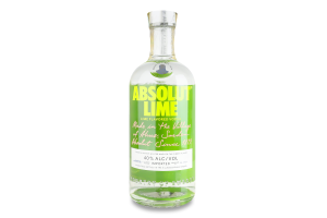 Горілка 700мл 40% ароматизована зі смаком лайма Lime Absolut пл