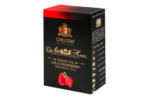 Чай Клубника OPA Благородный дом Chelton в/с к/у 100г