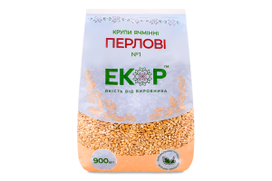 Крупы перловые ячменные №1 Екор м/у 900г