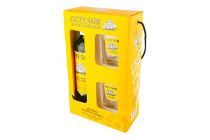 Набір Віскі 40% 0,7л+2склянки Cutty Sark