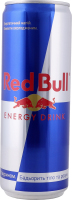 Напій енергетичний безалкогольний сильногазований з таурином Energy drink Red Bull з/б 355мл
