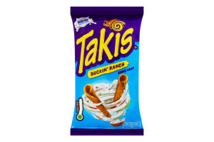 Закуска кукурузная поджаренная со вкусом сметаны Takis м/у 100г