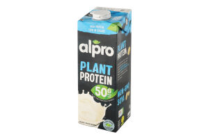 Напій соєвий Plain Plant Protein Alpro т/п 1л