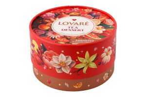 Асорті чаю чорного Tea dessert Lovare к/у 40х2г