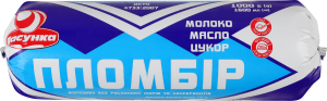 Морозиво 15% Пломбір Ласунка м/у 1кг