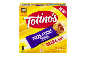 Totino's Grab & Go! Pizza Sticks Pepperoni - 6 CT