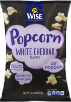 Wise Popcorn White Cheddar Air Popped