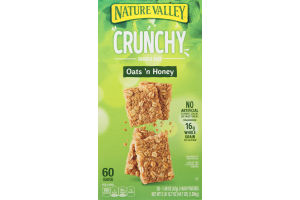 Nature Valley Granola Bars Oats 'n Honey - 60 CT