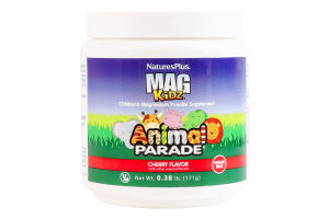 Добавка диетическая для детей со вкусом вишни порошок Animal parade Mag kidz NaturesPlus 171г