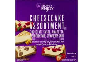 Simply Enjoy Cheesecake Assortment - 8 CT