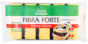 Губка кухонна 5шт арт0818 Домі