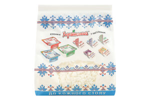 Сир кисломолочний 5% Український м/у 350г