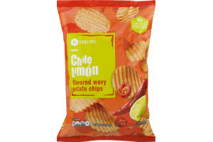 SE Grocers Wavy Potato Chips Chile Limon