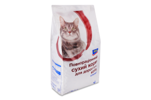 Корм сухий повнораціонний для дорослих котів М'ясний Aro м/у 2.5кг