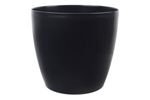 Горщик д/квітів Матільда темно-сірий круглий 20*18см Алеана