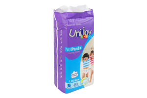 Трусики-подгузники для детей 12-17кг ХL Soft Baby Unijoy 40шт