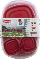 Rubbermaid Game Time Party Pack - 8 Pieces