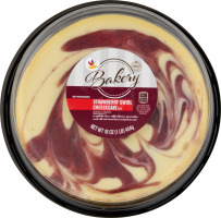 Ahold Bakery Strawberry Swirl Cheesecake