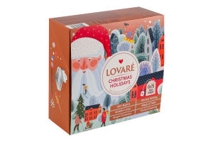 Колекція чаїв Christmas holidays Lovare к/у 6х15шт