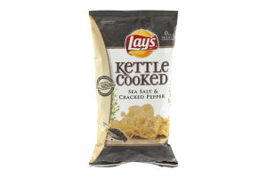 Lay's Kettle Cooked Sea Salt & Cracked Pepper