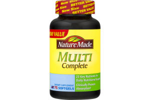 Nature Made Multi Complete - 75 CT