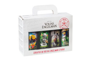 Набір пива 4х0.5л Beer mail Volfas Engelman к/у