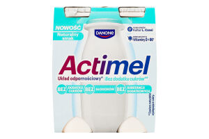 Продукт кисломолочный 1.6% обогащённый L. Casei и витаминами В6 и D Actimel к/у 4х100г