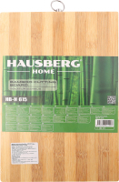 Дошка кухонна бамбук 30х22х1.8см №HB-H615 Home Hausberg 1шт
