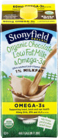 Stonyfield Organic 1% Low Fat Milk & Omega-3s Chocolate