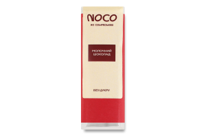 Шоколад молочный без сахара NOCO к/у 23г