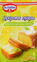 Пудра сахарная со вкусом цитруса и ванили Dr.Oetker м/у 50г