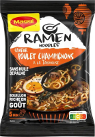 Вермишель быстрого приготовления со вкусом курицы и грибами Ramen noodles Maggi м/у 90г