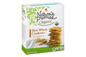 Nature's Promise Organic Thin Wheat Crackers