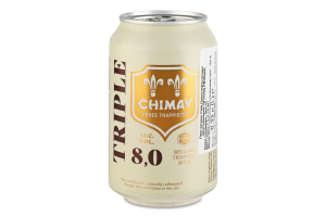Пиво Chimay Triple янтарне нефільтроване з/б
