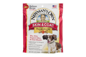 Newman's Own Snack Sticks Dog Treats Salmon Recipe