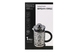 Френч-прес 1л 11636-1000 Лесснер