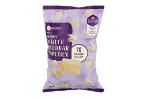SE Grocers Popcorn Air Popped White Cheddar