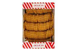 Печенье сдобное Инь-Янь Delicia к/у 1.2кг