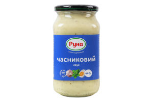 Соус майонезный Чесночный Руна с/б 440г