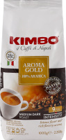 Кава смажена в зернах Aroma gold Kimbo м/у 1кг