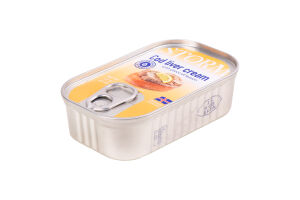 Крем Storm з печінки тріски зі скибочкою лимона